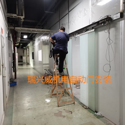 自动门装置 深圳富士康装置必博bibo150#自动门机组项目