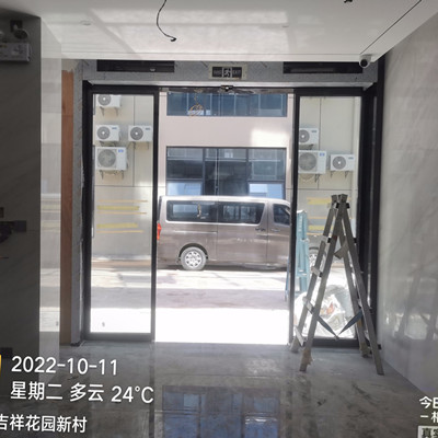 深圳象角塘装置必博bibo感应自动门